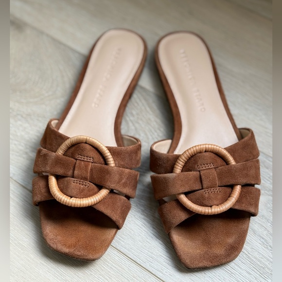 Veronica Beard Suede Sandals - Picture 3 of 7
